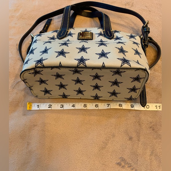 EUC Dooney & Bourke NFL Cowboys Ruby Mini Satchel Crossbody - Picture 13 of 14
